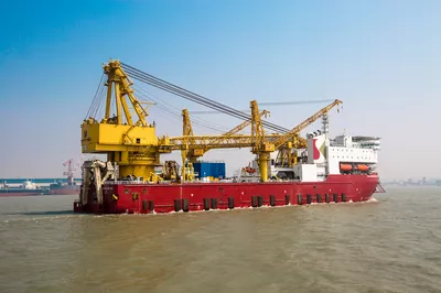 The pipelay vessel SapuraKencana 1200.