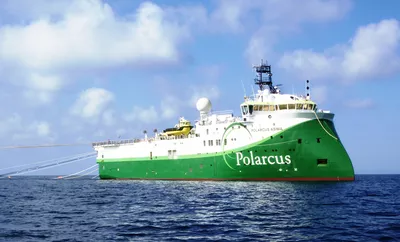 Polarcus Asima in the Black Sea.