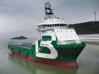 Bourbon Pearl built at Zhejiang Shipyard