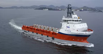 The PSV CBO Valentina of the ULSTEIN P106 design, delivered 2007.