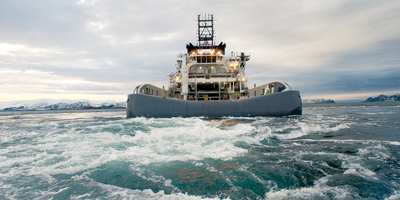 Olympic Hercules is a powerful tool for anchor handling and deep-water operations.
