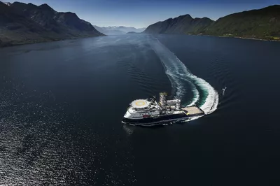 Subsea vessel Island Performer, design SX121, photo Marius Beck Dahle