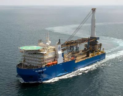 Global 1200 During Sea Trial