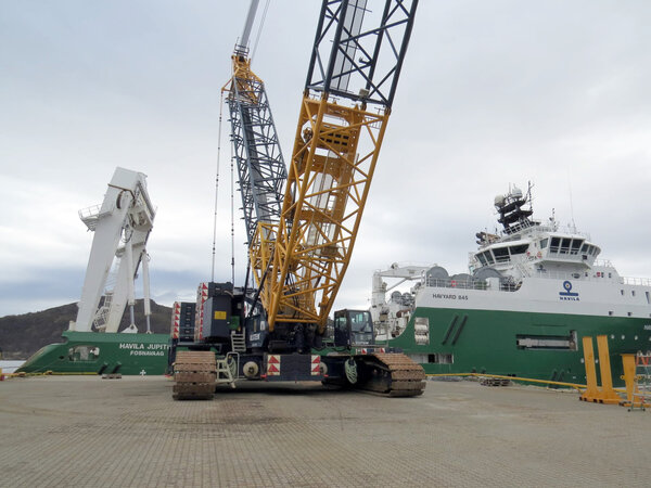 Havila Jupiter beltekran Terex