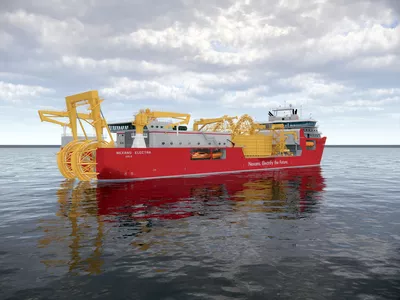 Nexans Electra CLV newbuild at Ulstein Verft
