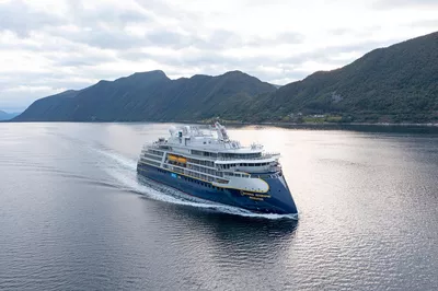 National Geographic Resolution on sea trial in the fjords of Norway CR Ulstein Group uavpic com
