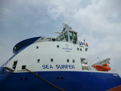 Sea Surfer, a platform supply vessel of the PX105 design.