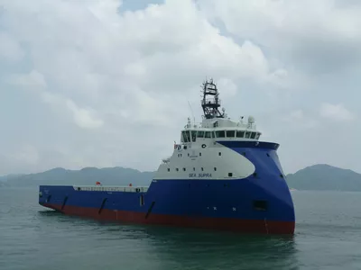 Sea Supra, a platform supply vessel of the PX105 design.