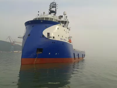 Sea Spear, a platform supply vessel of the PX105 design.