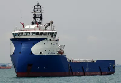 Sea Spark, a platform supply vessel of the PX105 design.