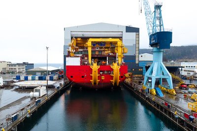 Nexans Electra launch at Ulstein Verft upload Oclin 20251113 0006 Nexans Electra MARTIN GISKEGJERDE OCLIN1