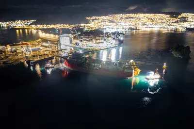 Nexans Electra launch at Ulstein Verft upload Oclin 20251113 0033 Nexans Electra MARTIN GISKEGJERDE OCLIN