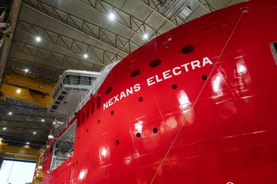 Nexans Electra launch at Ulstein Verft upload Oclin 20251113 A7 R03646 Nexans Electra MARTIN GISKEGJERDE OCLIN