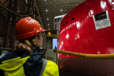 Nexans Electra launch at Ulstein Verft upload Oclin 20251113 A7 R03653 Nexans Electra MARTIN GISKEGJERDE OCLIN1