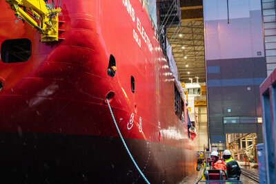 Nexans Electra launch at Ulstein Verft upload Oclin 20251113 A7 R03662 Nexans Electra MARTIN GISKEGJERDE OCLIN