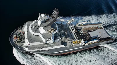 Olympic Zeus sea trial 2 2880px