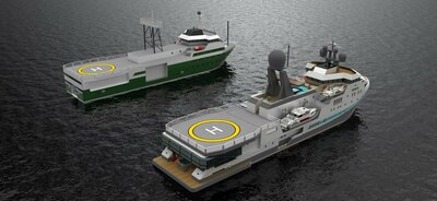 Ulstein Seismic 78m DUO Stern