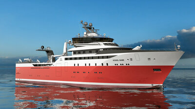 F102 Hermes Feb23 Sea SB Fore Low