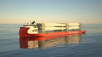 ULSTEIN HX121, a feeder/heavy transport vessel.