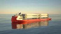 ULSTEIN HX121, a feeder/heavy transport vessel.
