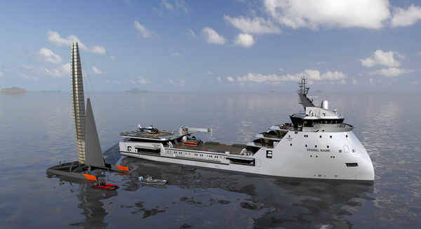 A PX121 Yacht Support with suggested arrangement.