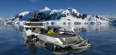 ULSTEIN CX131 Yacht Support.