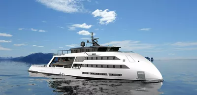 ULSTEIN CX135 Yacht Support Vessel.