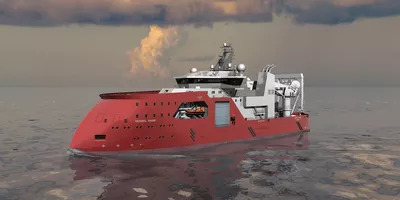 An SX127 Cable Lay Vessel (CLV) design.