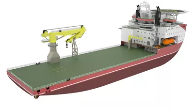 SX182 CLV seen from the aft side.