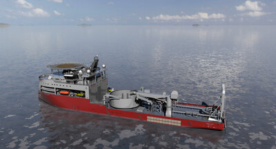 AN SX165 with cable tank and carousel