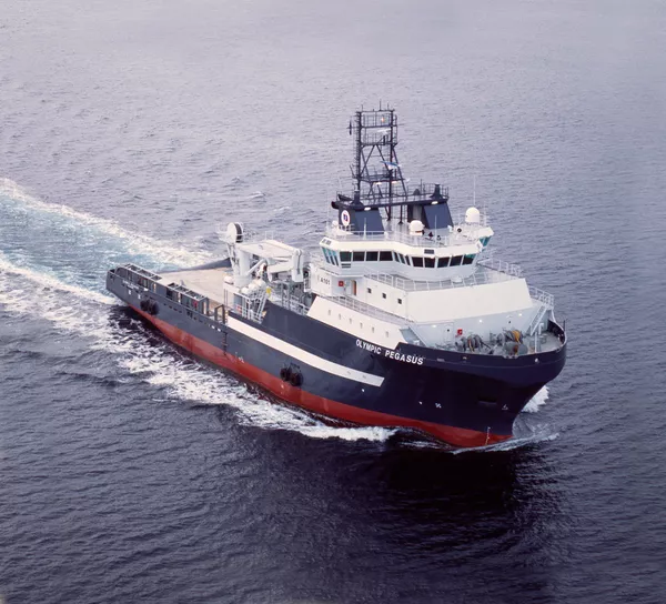 The AHTS Olympic Pegasus, an ULSTEIN A101 design, delivered 2002.