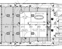 Mezzanine Configuration with ROV facilities.