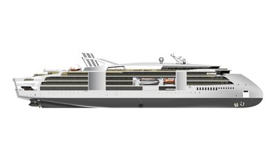 CX115 Ulstein White Sept19 In Air Plan View SB Side