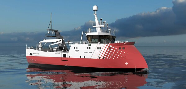 FX105 Ulstein Aug24 Sea SB Fore Low