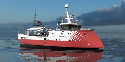 FX105 Ulstein Aug24 Sea SB Fore Low