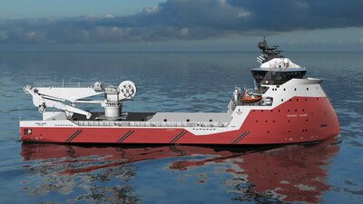 PX120 Ulstein Nov24 w Crane Sea SB Side