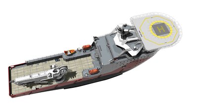 SX164 ULSTEIN June24 In Air SB Aft Above