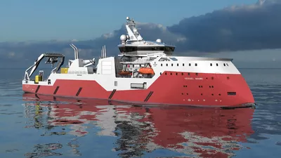 SX228 Ulstein May25 Sea SB Fore Low