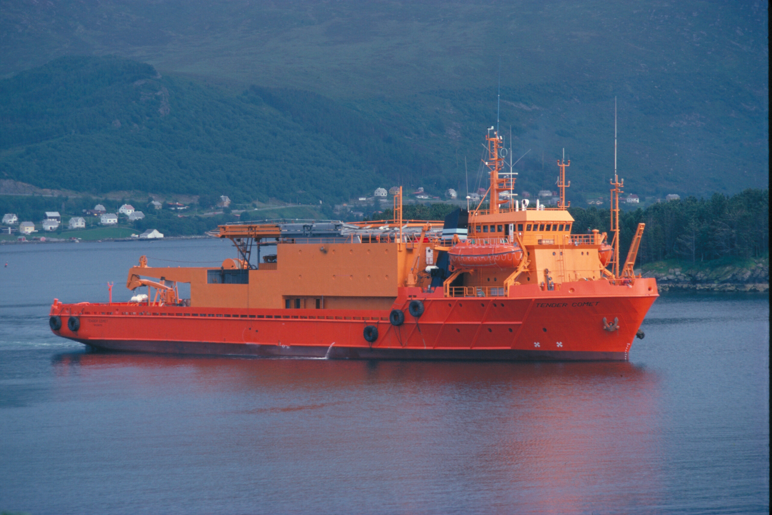 Diving vessel built at Ulstein Hatlø AS, dept. Hatlø