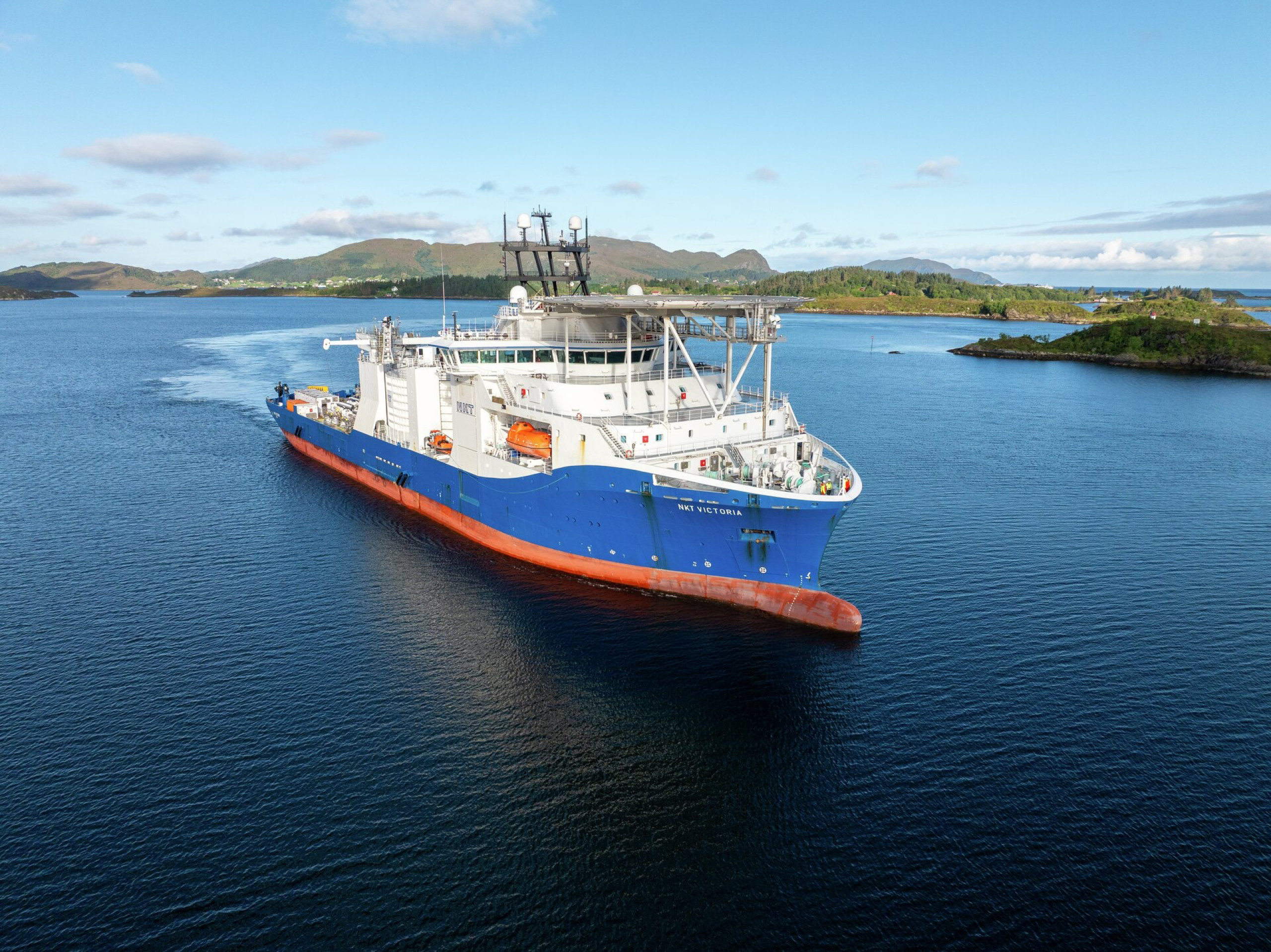 NKT Victoria at Ulstein Verft for upgrade and class… | Ulstein Group