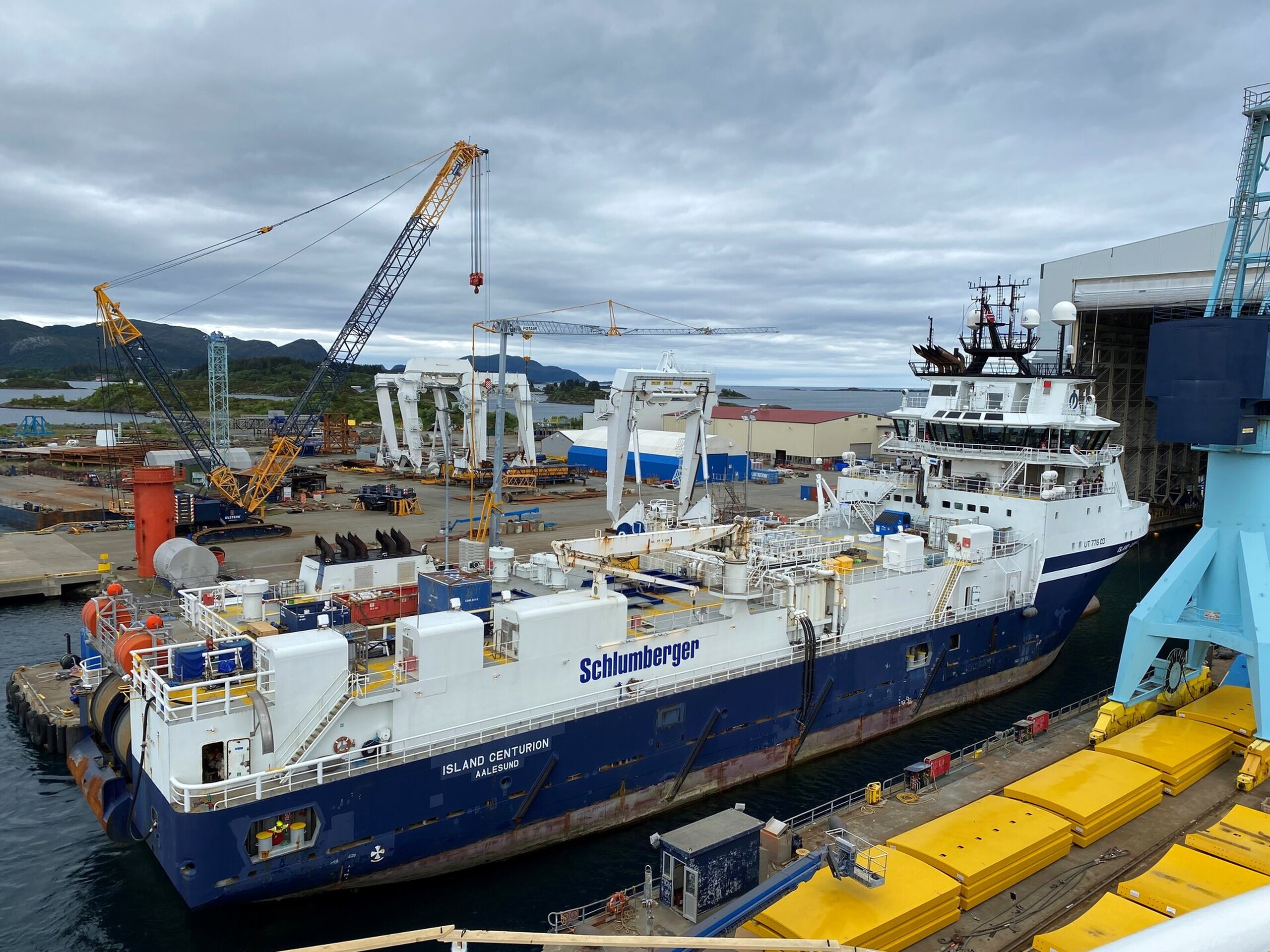 Aftermarket services on Island Centurion