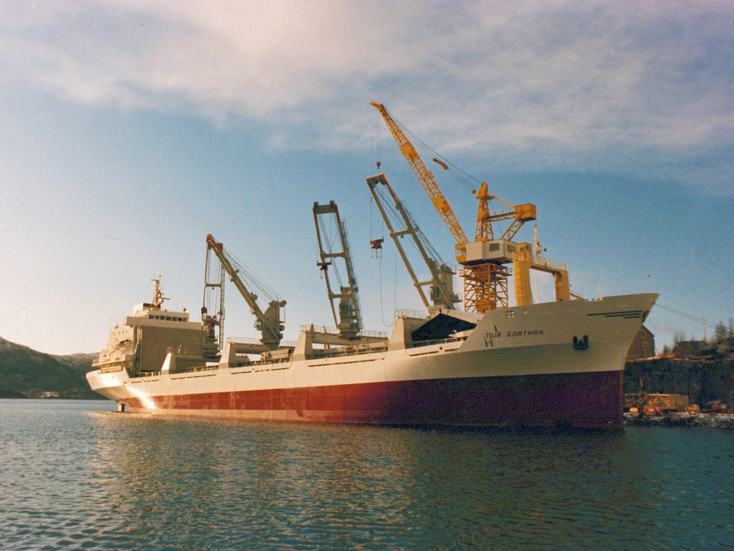 General cargo vessel built at Ulstein Hatløy AS, avd. Ulstein