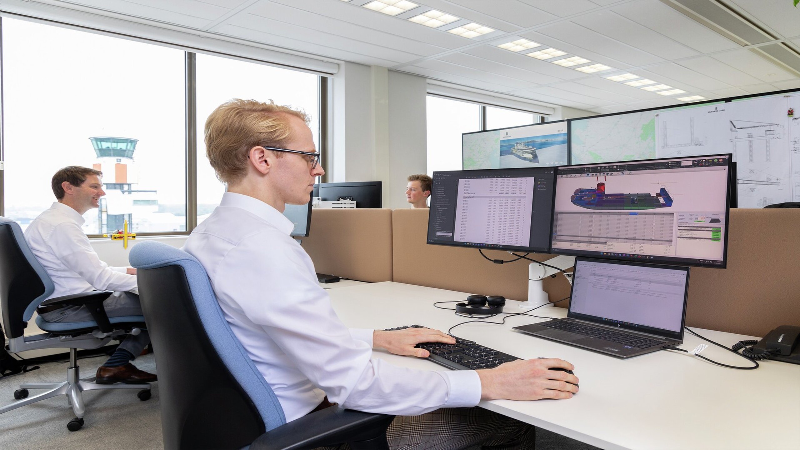 Naval architects at Ulstein Design & Solutions B.V.