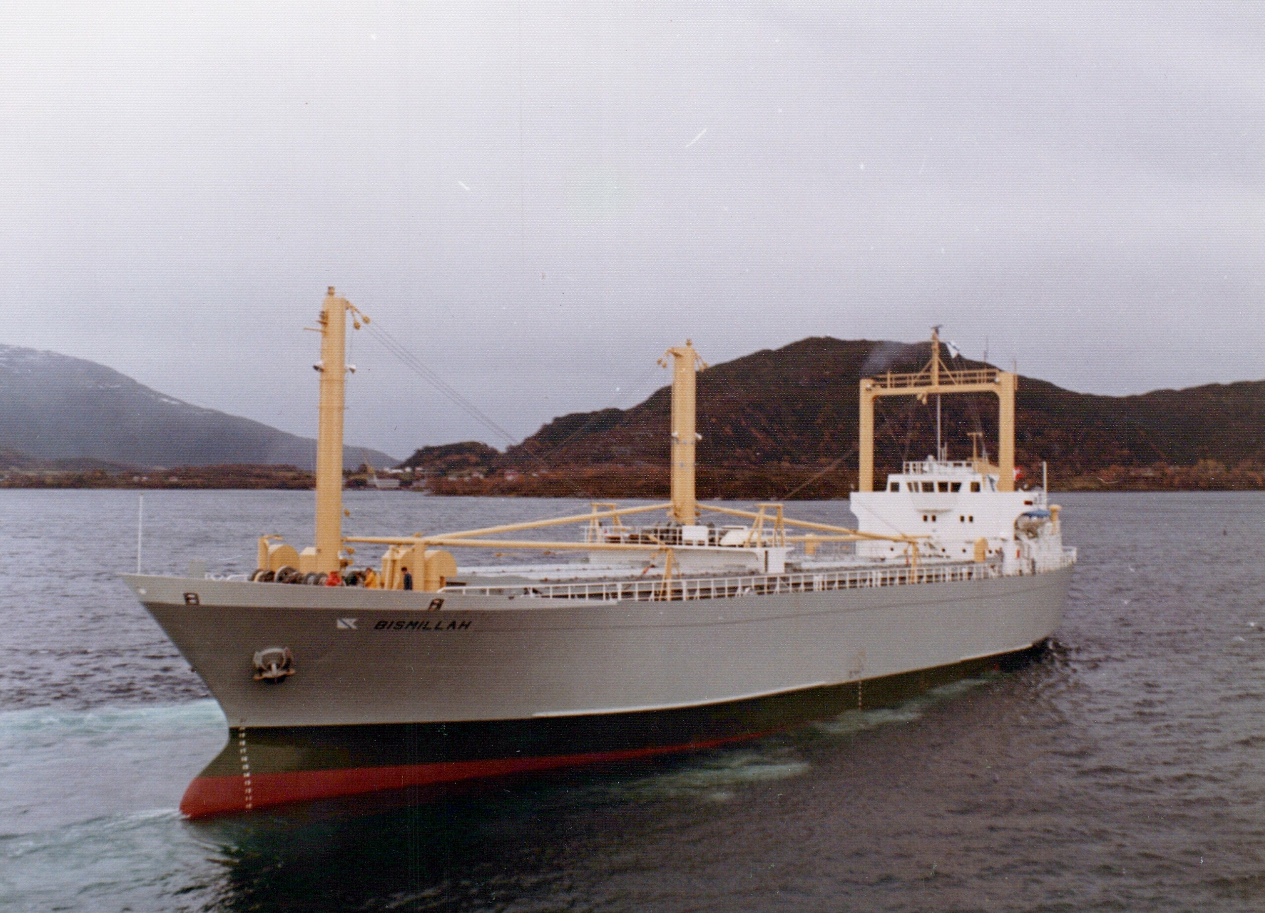 Cargo vessel built at Ulstein Mekaniske Verksted