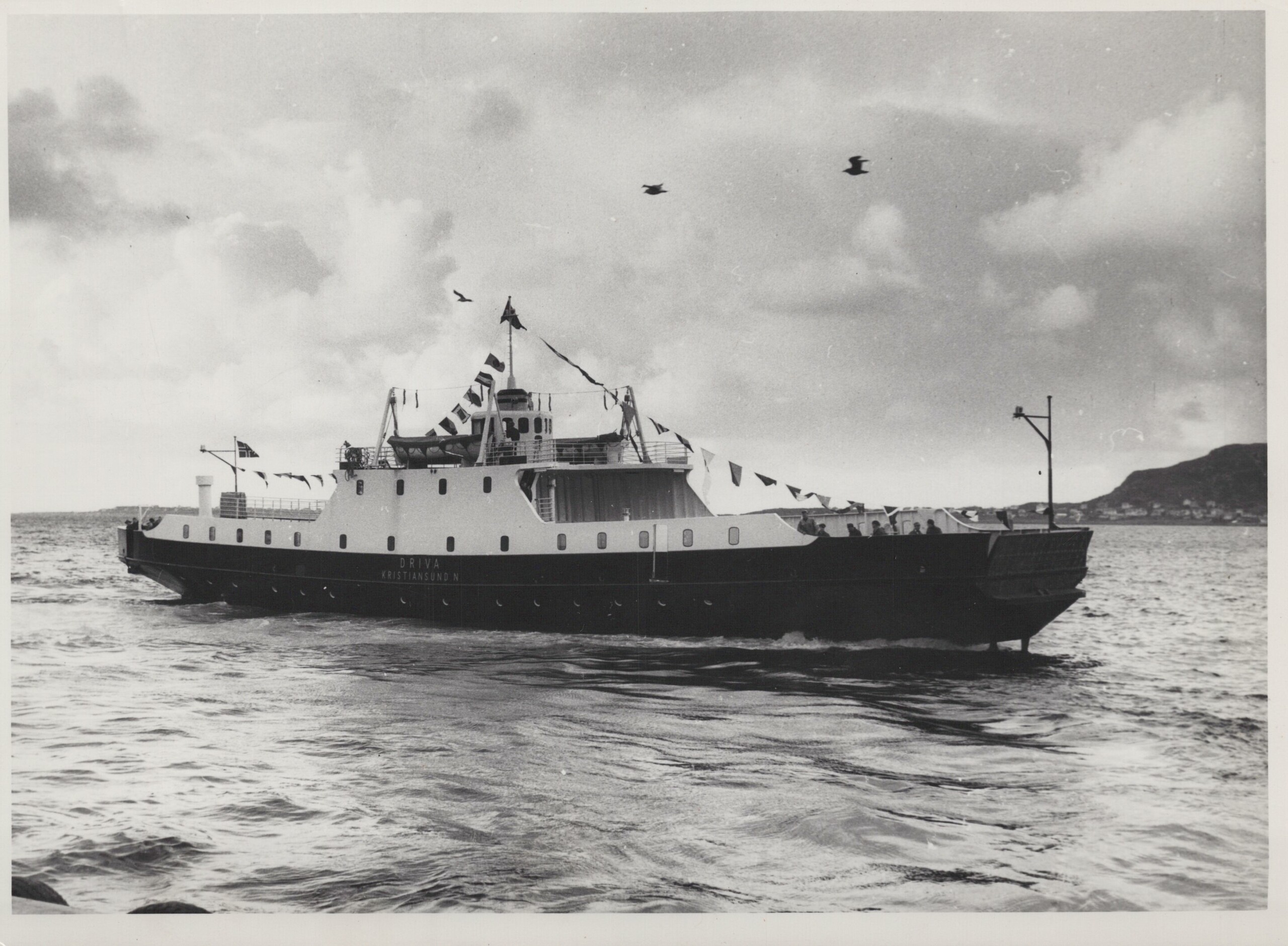 Car/Passenger ferry built at Ulstein Mekaniske Verksted