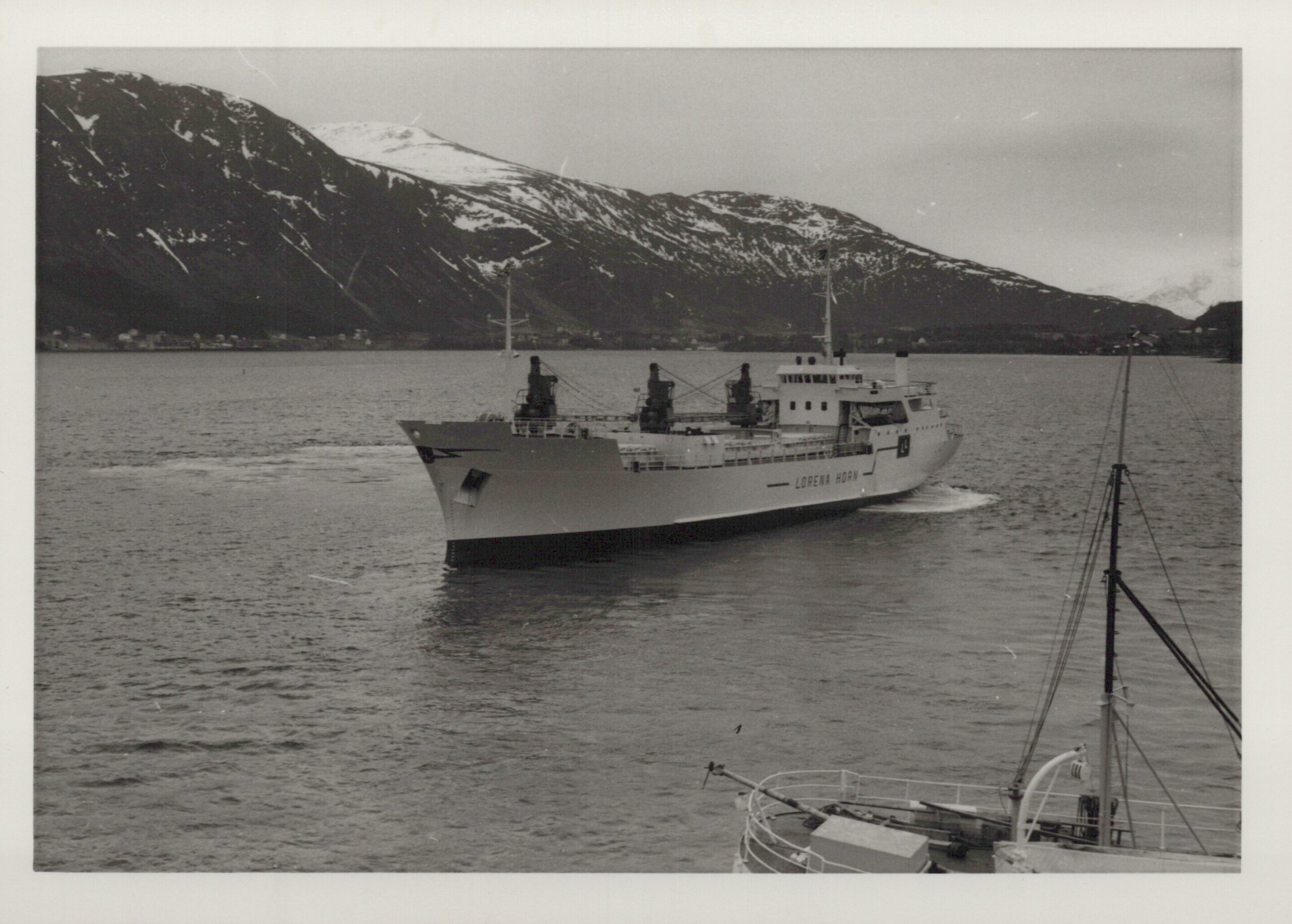 Cargo/Freezer vessel built at Ulstein Mekaniske Verkstad