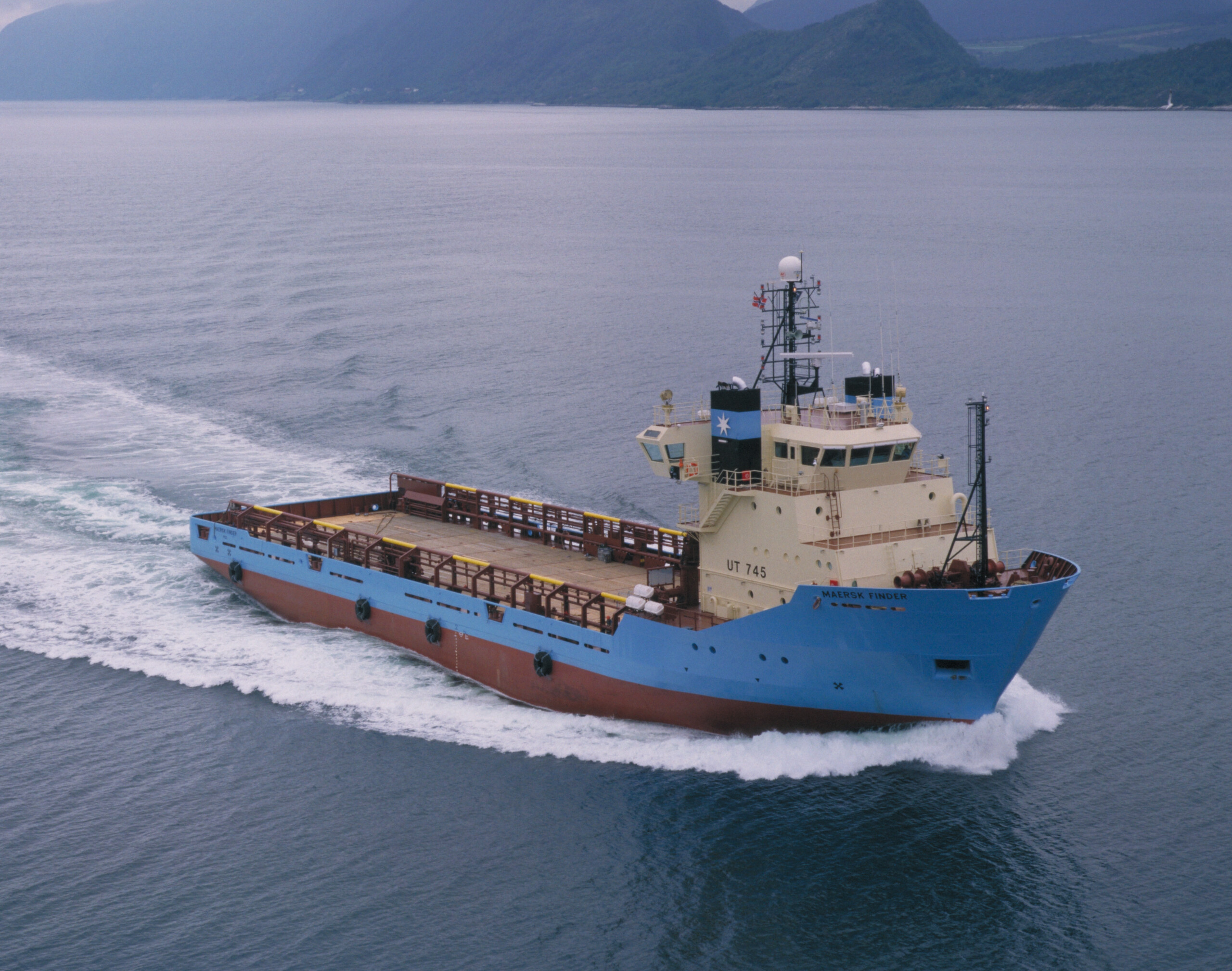 Platform supply vessel built at Ulstein Verft AS