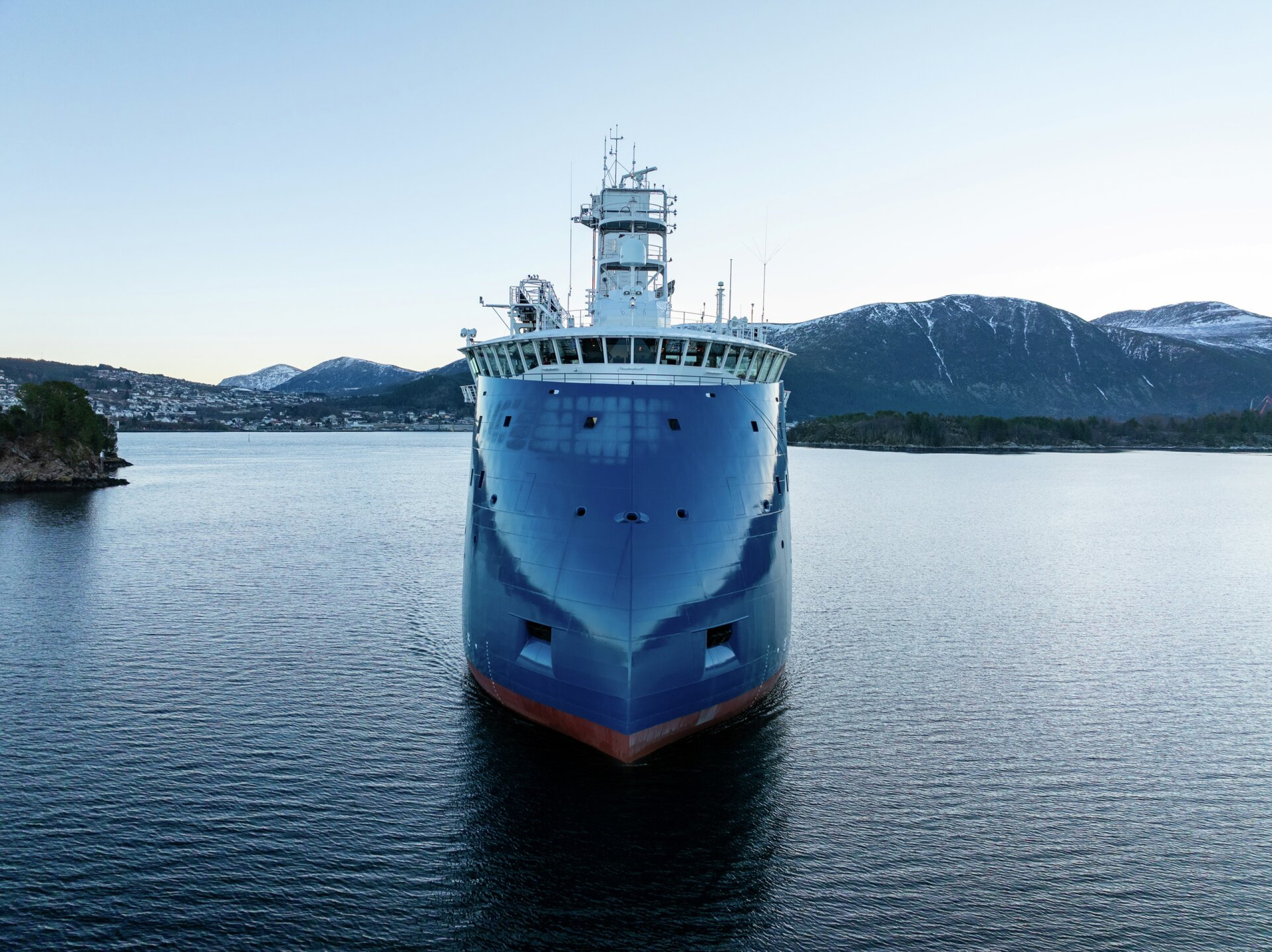 Sjøprøve for neste havvindfartøy for BSO