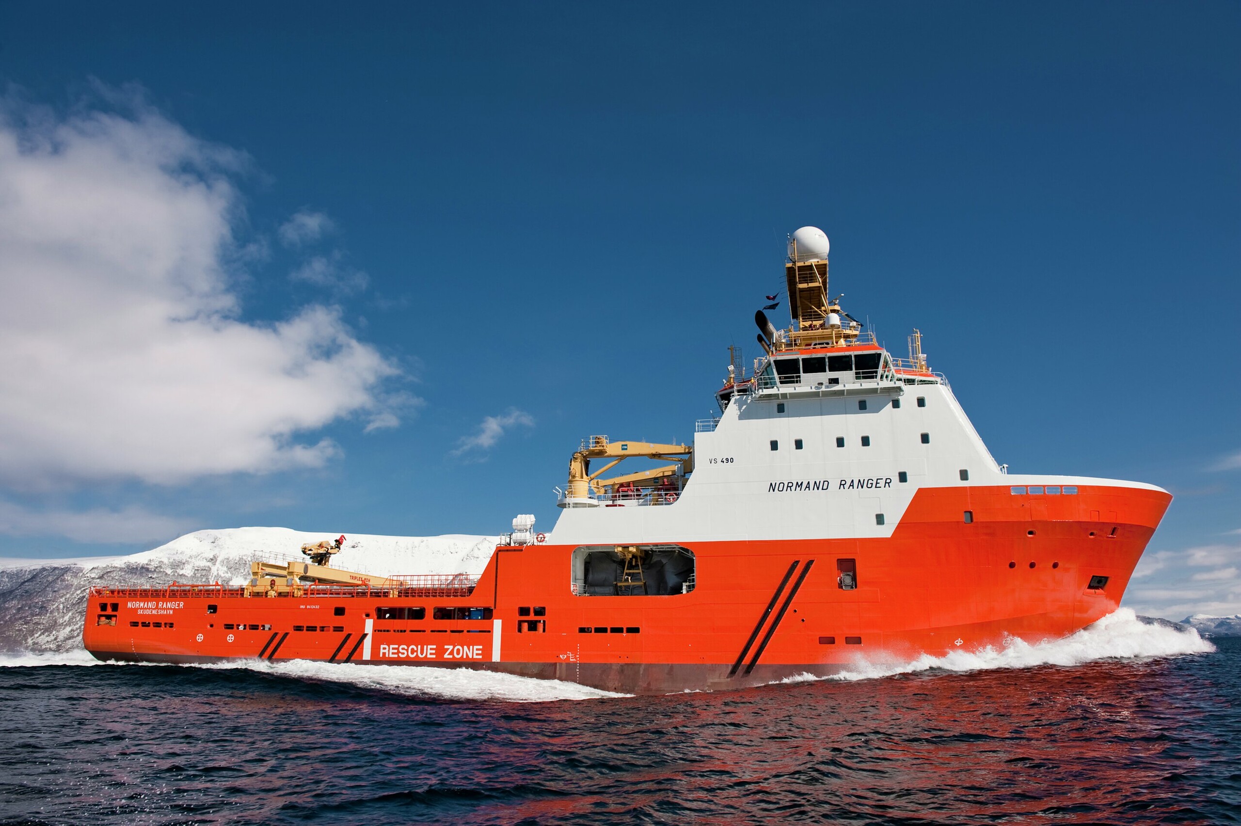 Anchor Handling Tug Supply Vessel of the VS 490 design