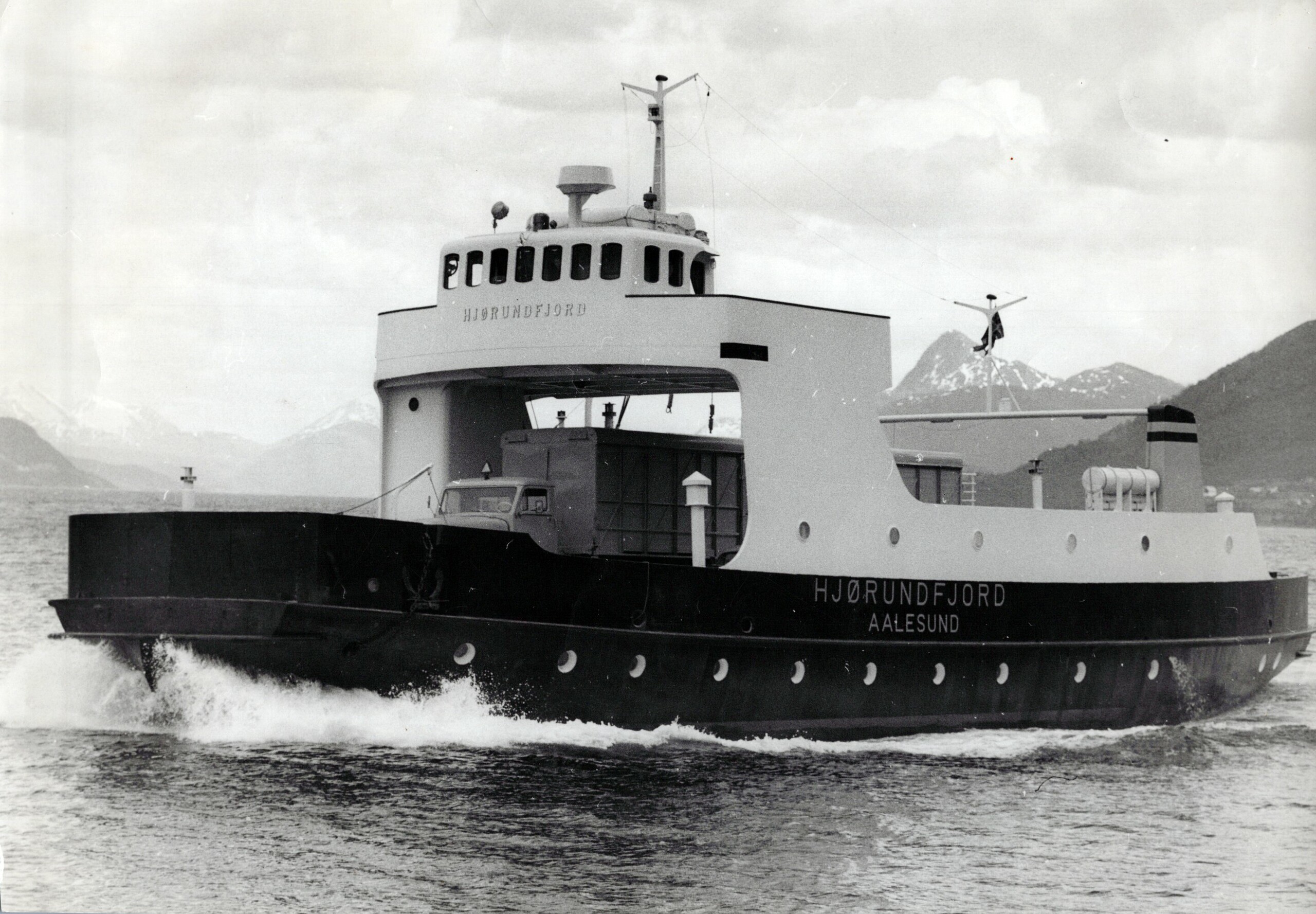 Car/Passenger ferry built at Ulstein Mekaniske Verksted